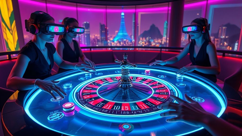 Ainda haverá cassinos com realidade virtual (RV) para jogar roleta no Brasil em 2025?